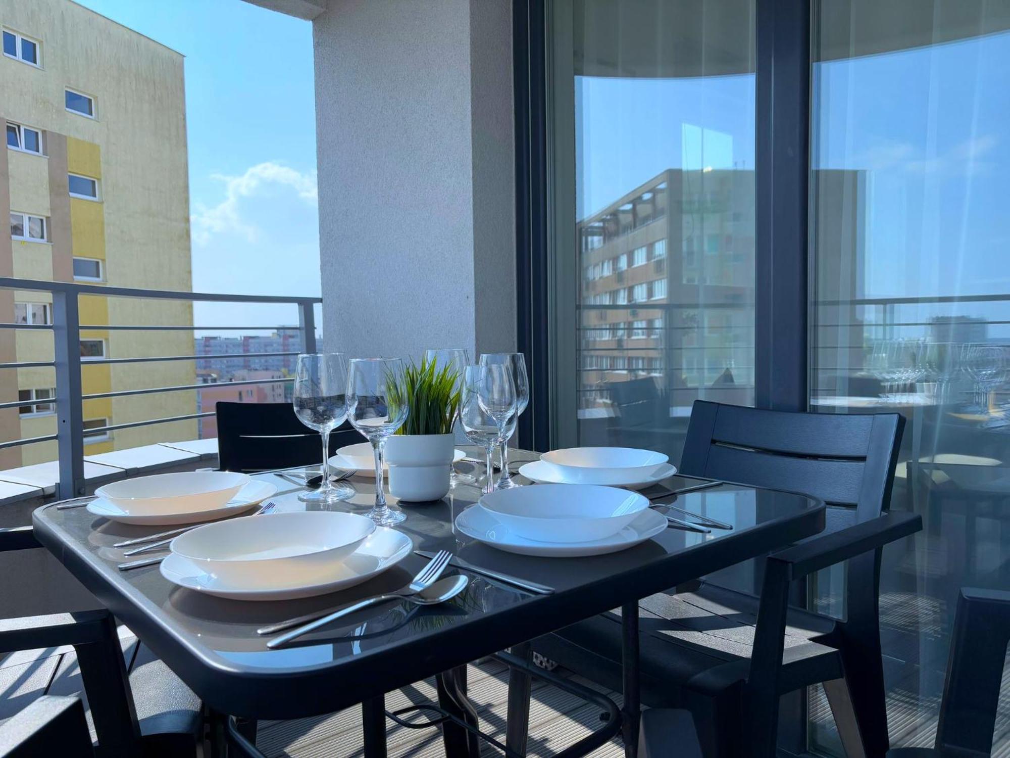 Sun Towers - Apartamenty Bryza - Apartamenty Z Parkingiem Świnoujście Esterno foto